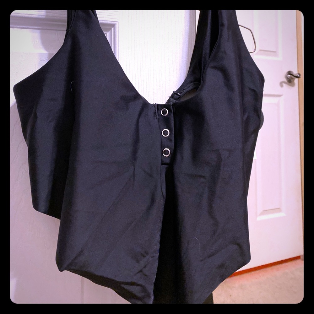 A Time and Tru black bikini top, super cute